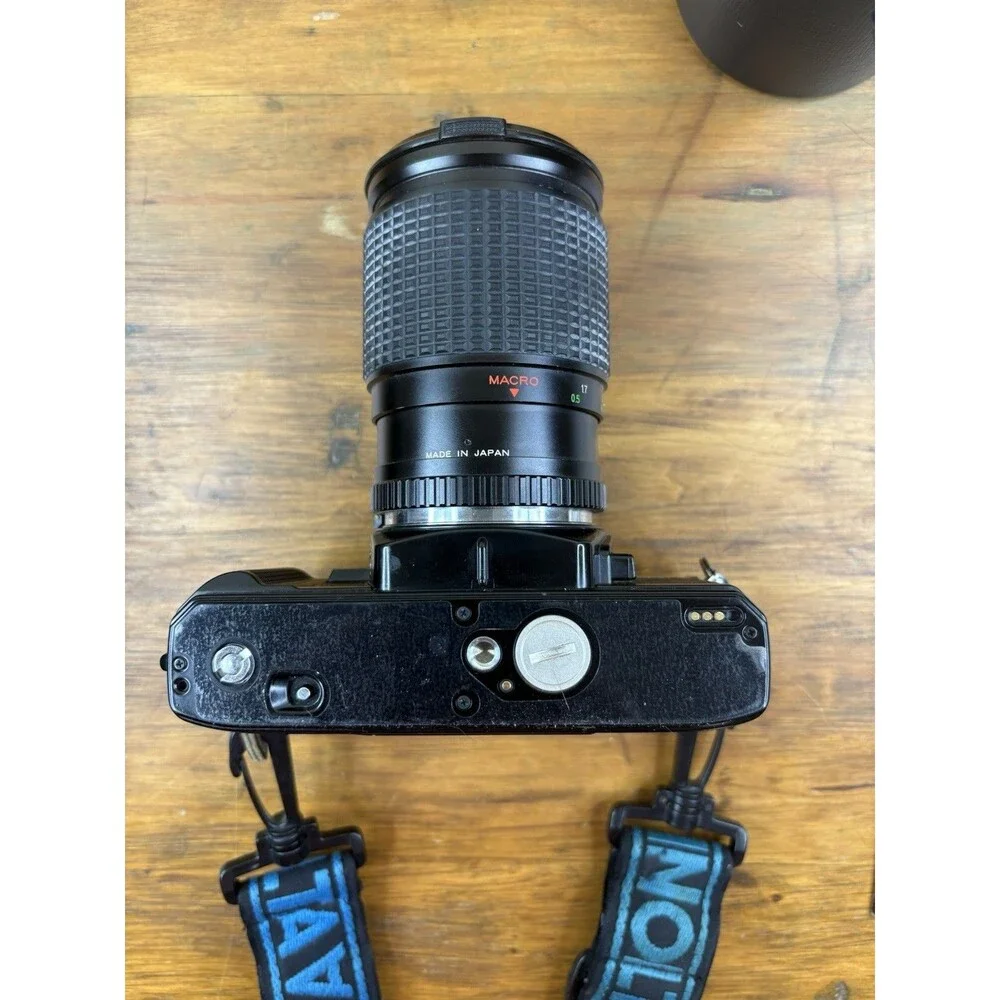 Minolta X700 35mm Film Camera 50mm Lens 280PX Flash Bundle Kit Vintage SLR Bag